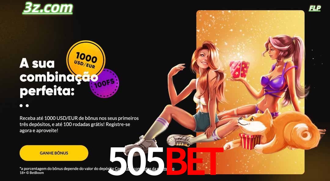 505bet cassino online Brasil com promoção especial de depósito e jackpots