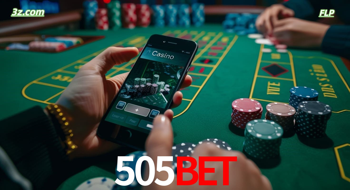 Cassino online 505bet no Brasil com jogos de mesa e apostas pelo celular