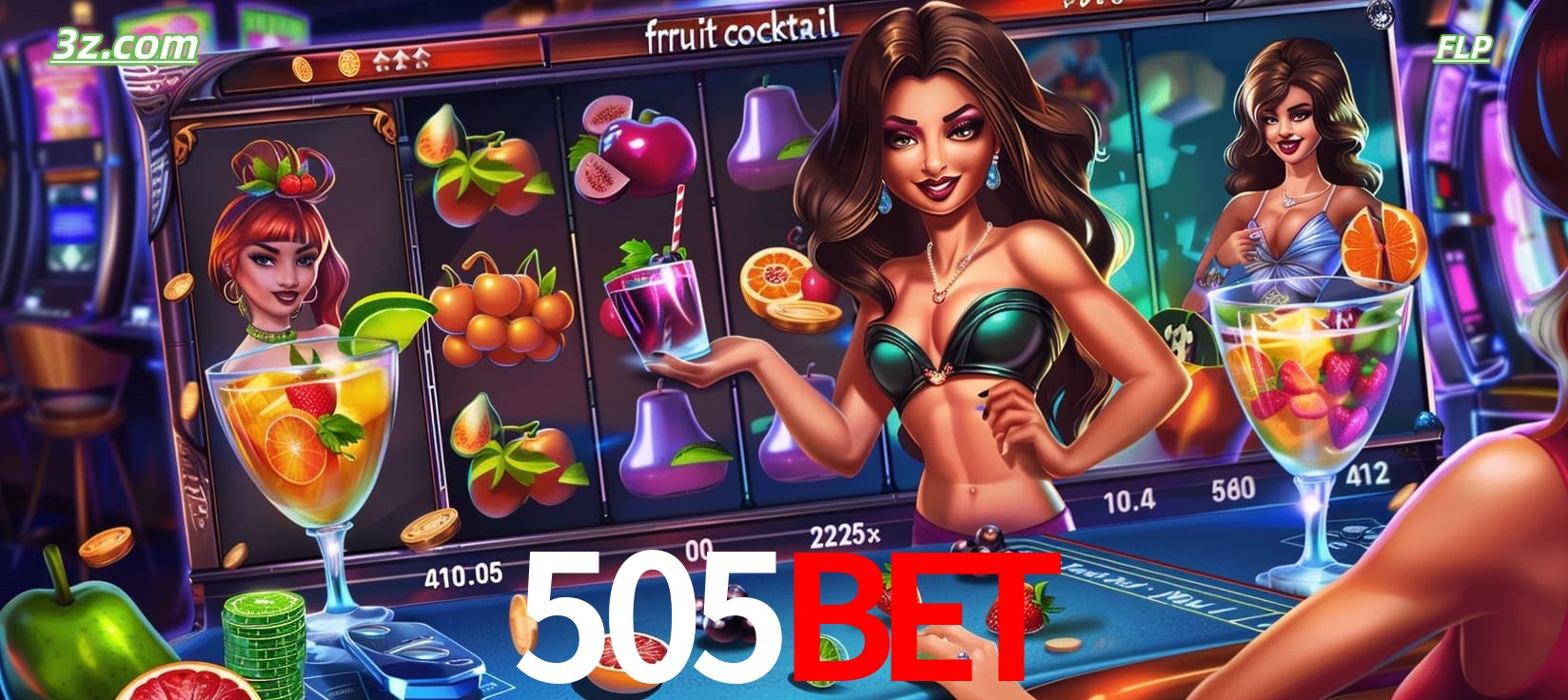 Cassino online 505bet Brasil com slot Fruit Cocktail divertido