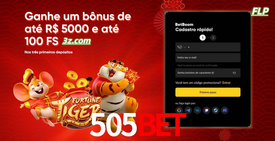 505bet cassino Brasil bônus de boas-vindas até R$5000 e 100 free spins