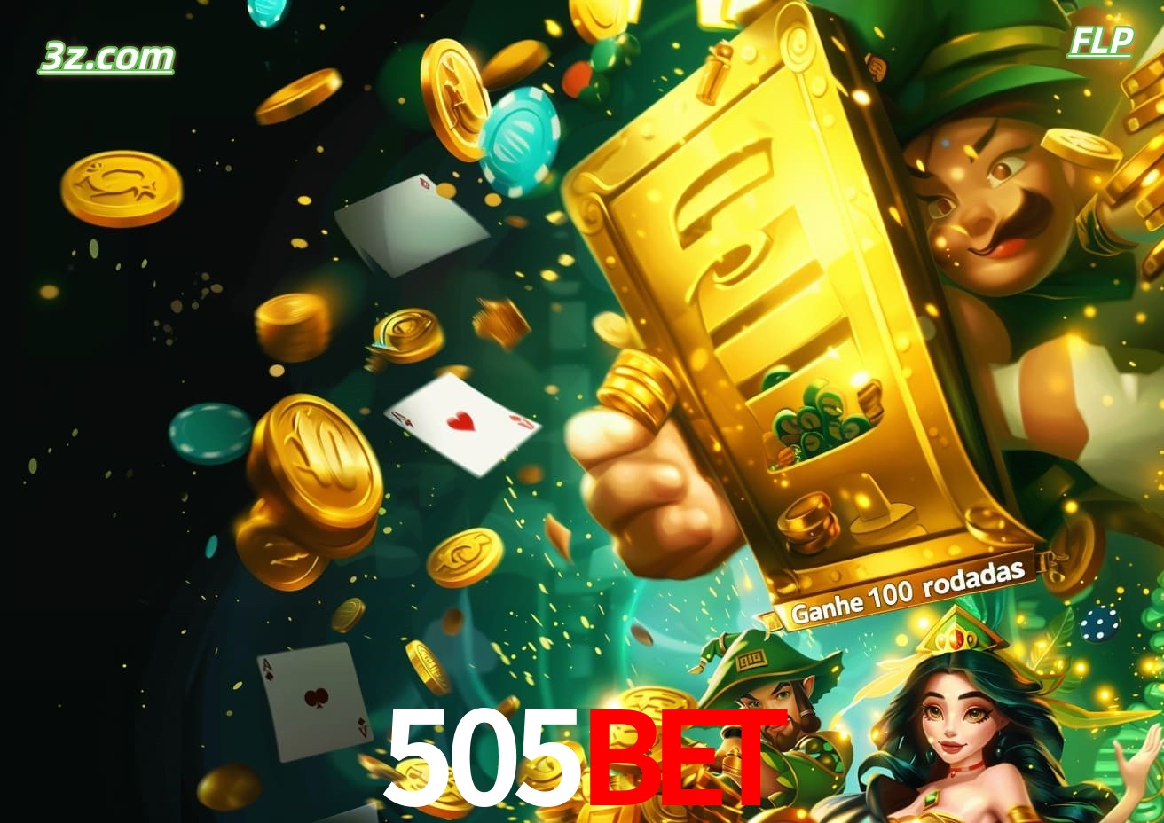 Cassino online 505bet Brasil com caça-níqueis e bônus de 100 rodadas grátis