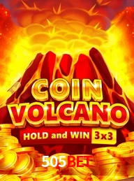 Jogue Coin Volcano slot 3x3 no 505bet e ganhe grandes recompensas